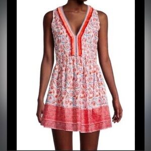 Vineyard Vines Red and White Mini Dress